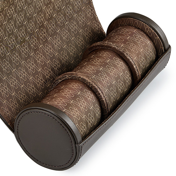 Wolf Coffee Earth Triple Watch Roll